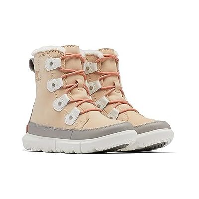 Sorel Explorer II Joan WP wasserdichte Winterstiefel für Damen, Beige (Nova Sand x Sea Salt), 39 EU Sorel Explorer II Joan WP wasserdichte Winterstiefel für Damen, Beige (Nova Sand x Sea Salt), 39 EU