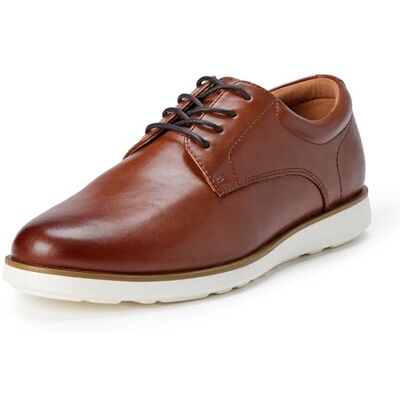 Amazon Essentials Herren Lässige Derby-Business-Sneaker, Elegante Anzugschuhe, Bronze, 43 EU Amazon Essentials Herren Lässige Derby-Business-Sneaker, Elegante Anzugschuhe, Bronze, 43 EU