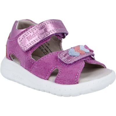 Richter Kinderschuhe Jungen Mädchen Alvar Sandale, Fuchsia/Parrot/Candy, 20 EU Richter Kinderschuhe Jungen Mädchen Alvar Sandale, Fuchsia/Parrot/Candy, 20 EU