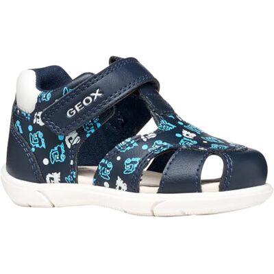 Geox BABY BOY B SANDAL ZAPITO BOY FIRST STEPS DK NAVY/WHITE 19_EU Geox BABY BOY B SANDAL ZAPITO BOY FIRST STEPS DK NAVY/WHITE 19_EU