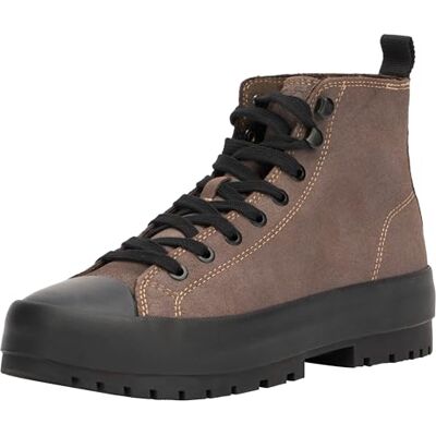 Calvin Herren Lugged Hybrid High Lace-up Auth Ym0ym01092 Sneaker, Braun Schiefer Schwarz Schwarz, 44 EU Calvin Herren Lugged Hybrid High Lace-up Auth Ym0ym01092 Sneaker, Braun Schiefer Schwarz Schwarz, 44 EU
