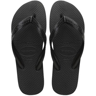 Havaianas Top Color (Mini Me) Unisex Kinder FlipFlop Black 25 EU Havaianas Top Color (Mini Me) Unisex Kinder FlipFlop Black 25 EU