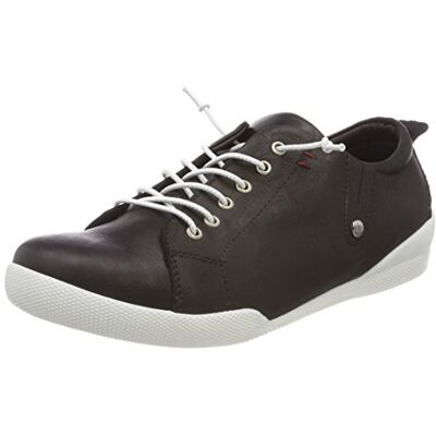 Andrea Conti Damen 345724 Sneaker, Schwarz Schwarz 002, 40 EU Andrea Conti Damen 345724 Sneaker, Schwarz Schwarz 002, 40 EU