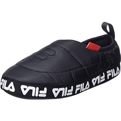 FILA Herren Comfider Hausschuh, Schwarz, 41 EU FILA Herren Comfider Hausschuh, Schwarz, 41 EU