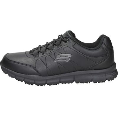 Skechers Herren Nampa OsilMedical Serviceschuh, Schwarz Synthetik, 46 EU Skechers Herren Nampa OsilMedical Serviceschuh, Schwarz Synthetik, 46 EU