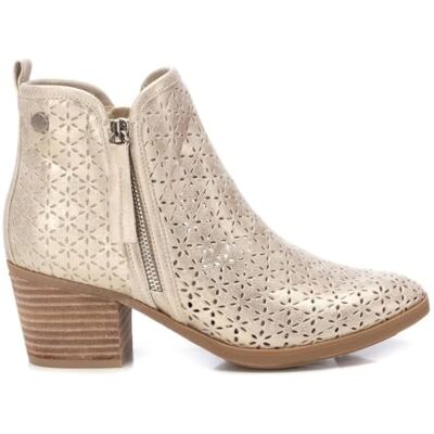 REFRESH Freizeitstiefeletten Damen Gold Bequeme und vielseitige Schuhe Casual Mode Modell 17278406 (Größe 39) REFRESH Freizeitstiefeletten Damen Gold Bequeme und vielseitige Schuhe Casual Mode Modell 17278406 (Größe 39)