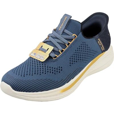 Skechers Herren Slade-Quinto Hands Free Slip-in Mokassin, blau, 44 EU Skechers Herren Slade-Quinto Hands Free Slip-in Mokassin, blau, 44 EU