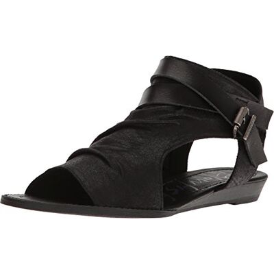 Blowfish Damen Balla Keilsandale, Schwarz, 39 EU (8 US) Blowfish Damen Balla Keilsandale, Schwarz, 39 EU (8 US)