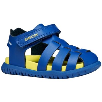Geox BABY BOY B SANDAL FUSBETTO BO SANDALS ROYAL/LIME 23_EU Geox BABY BOY B SANDAL FUSBETTO BO SANDALS ROYAL/LIME 23_EU
