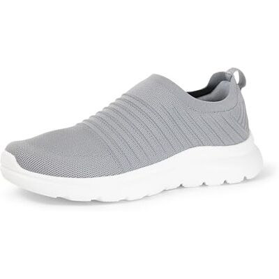 Amazon Essentials Herren Leichte Slip-On-Walkingschuhe, Grau, 44 EU Amazon Essentials Herren Leichte Slip-On-Walkingschuhe, Grau, 44 EU