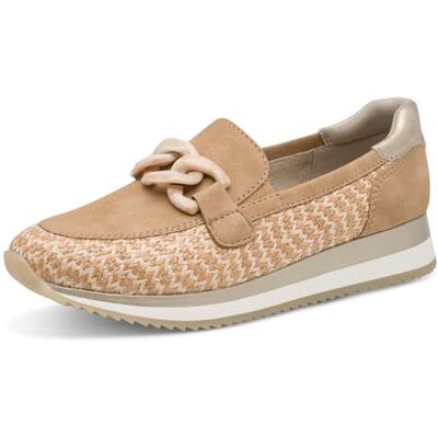 Jana Damen Slip On Vegan 8-24766-42 Sneaker, LT Natural, 40 EU Jana Damen Slip On Vegan 8-24766-42 Sneaker, LT Natural, 40 EU