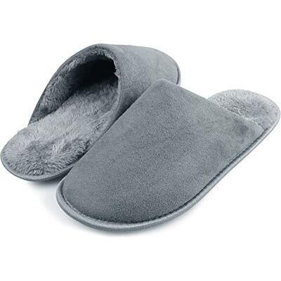 riemot Hausschuhe Herren Damen Warme Plüsch Pantoffeln Winter Memory Foam Rutschfeste Kuschelige Flauschige Slipper für Indoor & Outdoor riemot Hausschuhe Herren Damen Warme Plüsch Pantoffeln Winter Memory Foam Rutschfeste Kuschelige Flauschige Slipper für Indoor & Outdoor