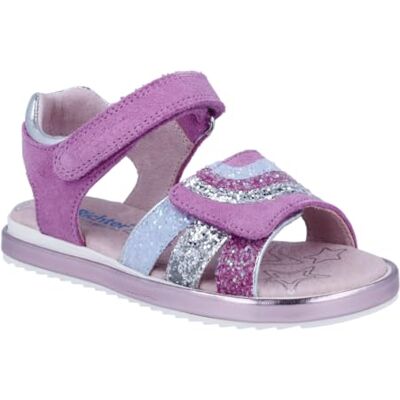 Richter Kinderschuhe Romea Sandale, pink/can/cic/SIL/Sky, 34 EU Richter Kinderschuhe Romea Sandale, pink/can/cic/SIL/Sky, 34 EU