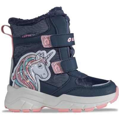 Lotto STYLECODE: 2600680K BRINKA TEX K Halblange Stiefel, Navy/Pink, 31 EU Lotto STYLECODE: 2600680K BRINKA TEX K Halblange Stiefel, Navy/Pink, 31 EU