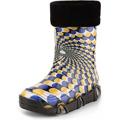 Ladeheid Kinder Mädchen Jungen Gummistiefel Gefüttert Swk2021 (Muster-52, 25/26 EU) Ladeheid Kinder Mädchen Jungen Gummistiefel Gefüttert Swk2021 (Muster-52, 25/26 EU)