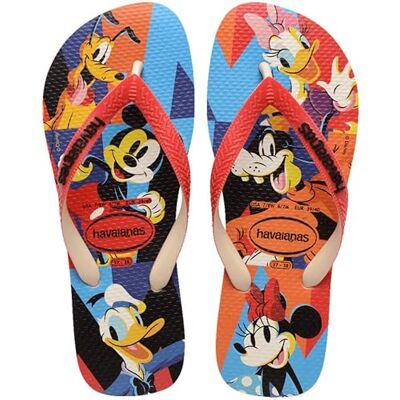 Havaianas – Disney Stylish, bequeme, leichte und strapazierfähige Badelatschen, Disney- und Pixar-Designs, breite Riemen, Unisex Erwachsene, Beige Straw Red Ruby, 33/34 EU Havaianas – Disney Stylish, bequeme, leichte und strapazierfähige Badelatschen, Disney- und Pixar-Designs, breite Riemen, Unisex Erwachsene, Beige Straw Red Ruby, 33/34 EU