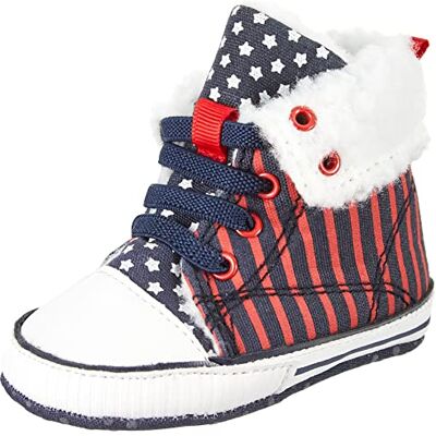 Chicco Baby-Jungen Nikus Stiefelette für Neugeborene Krippenschuh, blau, 19 EU Chicco Baby-Jungen Nikus Stiefelette für Neugeborene Krippenschuh, blau, 19 EU