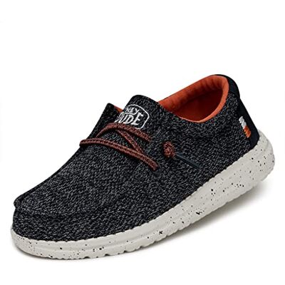 HEYDUDE Hey Dude Wally Youth Sox Boys Shoes Ocean Blue Size EU 34 HEYDUDE Hey Dude Wally Youth Sox Boys Shoes Ocean Blue Size EU 34