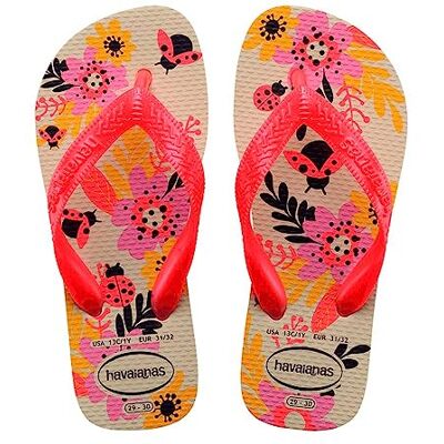 Havaianas Kids Flores Mädchen FlipFlop Beige 27 EU Havaianas Kids Flores Mädchen FlipFlop Beige 27 EU