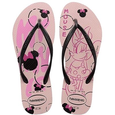 Havaianas Slim Disney Damen FlipFlop Peony Rose 37 EU Havaianas Slim Disney Damen FlipFlop Peony Rose 37 EU