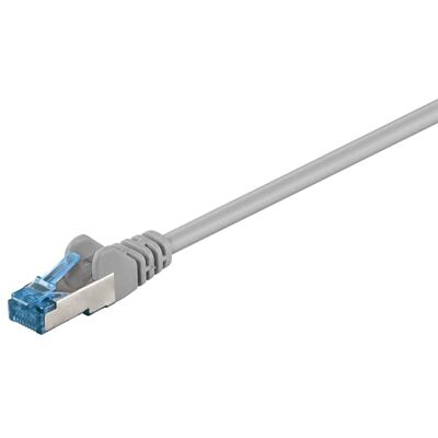 goobay 92688 CAT 6a PatchKabel, EthernetKabel, doppelt geschirmt, S-FTP bis 10000 Mbits, 500 Mhz, halogenfrei Kupfer Kabel, RJ-45 Stecker, vergoldete Kontakte, 3m, Grau goobay 92688 CAT 6a PatchKabel, EthernetKabel, doppelt geschirmt, S-FTP bis 10000 Mbits, 500 Mhz, halogenfrei Kupfer Kabel, RJ-45 Stecker, vergoldete Kontakte, 3m, Grau