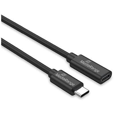 MediaRange USB Verlängerungskabel USB 3.2 Gen 1 bis 60W 5 Gbit/s 2 m Laden & Daten Power Delivery 5 Gbit/s 2 m MediaRange USB Verlängerungskabel USB 3.2 Gen 1 bis 60W 5 Gbit/s 2 m Laden & Daten Power Delivery 5 Gbit/s 2 m