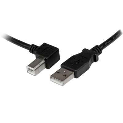 StarTech .com 2m USB 2.0 A auf B Kabel links gewinkelt St/St USB Druckerkabel StarTech .com 2m USB 2.0 A auf B Kabel links gewinkelt St/St USB Druckerkabel
