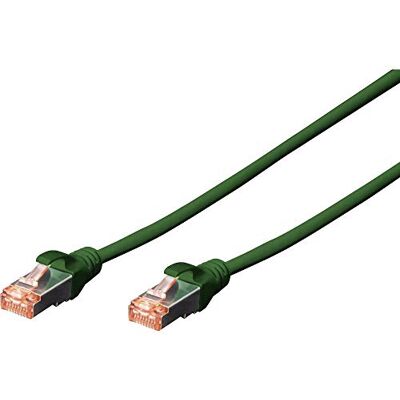 Digitus LAN Kabel Cat 6 – 5 m – S/FTP Geschirmt – Grün 1 Gbit/s – PoE++ – AWG 27/7 – LSZH – RJ45 Netzwerkkabel Patchkabel – Kompatibel zu Cat 6A und Cat 7 Digitus LAN Kabel Cat 6 – 5 m – S/FTP Geschirmt – Grün 1 Gbit/s – PoE++ – AWG 27/7 – LSZH – RJ45 Netzwerkkabel Patchkabel – Kompatibel zu Cat 6A und Cat 7