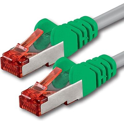 1aTTack.de 1aTTack CAT6 2X RJ45 Stecker Crossover SSTP PIMF Netzwerk Patch-Kabel 2m 1aTTack.de 1aTTack CAT6 2X RJ45 Stecker Crossover SSTP PIMF Netzwerk Patch-Kabel 2m