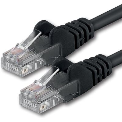1aTTack.de 3,0m schwarz 1 Stück CAT.6 CAT6 Ethernet-Lan-Netzwerk-Kabel 1000 Mbit/s Patchkabel 1aTTack.de 3,0m schwarz 1 Stück CAT.6 CAT6 Ethernet-Lan-Netzwerk-Kabel 1000 Mbit/s Patchkabel