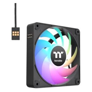 Thermaltake CT120 EX ARGB Sync 120mm 3er-Pack MagForce 2.0 Magnet-Daisy-Chain PWM 500–2000 U/min 9 Addressable LEDs 5V Mainboard Sync Hydraulic Bearing sehr leise Schwarz Thermaltake CT120 EX ARGB Sync 120mm 3er-Pack MagForce 2.0 Magnet-Daisy-Chain PWM 500–2000 U/min 9 Addressable LEDs 5V Mainboard Sync Hydraulic Bearing sehr leise Schwarz