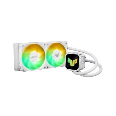 Asus TUF Gaming LC III 240 ARGB White All-in-One-Flüssig-CPU Wasserkühlung (zwei vorinstallierte Lüfter, Aura ARGB, 400-mm Schläuche, für Intel LGA 1851, 1700, 1200 und AMD AM5 und AM4 Sockel, Weiß) Asus TUF Gaming LC III 240 ARGB White All-in-One-Flüssig-CPU Wasserkühlung (zwei vorinstallierte Lüfter, Aura ARGB, 400-mm Schläuche, für Intel LGA 1851, 1700, 1200 und AMD AM5 und AM4 Sockel, Weiß)