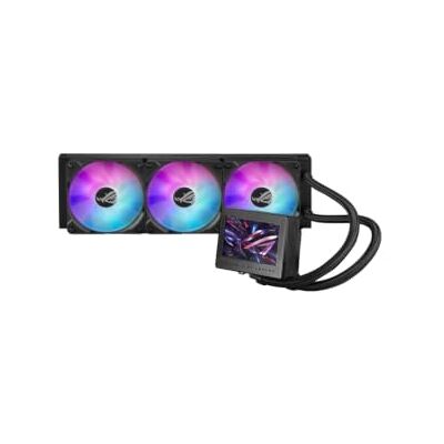 Asus ROG Ryujin III 360 ARGB Extreme All-in-One-Flüssig-CPU-Kühler (3,5 Zoll LCD Bildschirm, Aseteks Emma Gen8 V2-Pumpe, verdickte magnetische ROG ARGB-Lüfter, Geräuschoptimierung, schwarz) Asus ROG Ryujin III 360 ARGB Extreme All-in-One-Flüssig-CPU-Kühler (3,5 Zoll LCD Bildschirm, Aseteks Emma Gen8 V2-Pumpe, verdickte magnetische ROG ARGB-Lüfter, Geräuschoptimierung, schwarz)