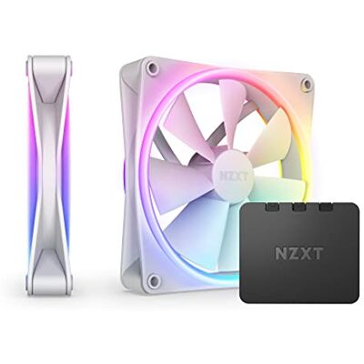 NZXT F140 RGB Duo Twin Pack 2x 140mm RGB-Lüfter + Hub Weiß Zwei 140mm beidseitige RGB-Lüfter mit Controller. Je 20 adressierbare LEDs, ausgewogene Leistung, CAM-synchrones RGB. NZXT F140 RGB Duo Twin Pack 2x 140mm RGB-Lüfter + Hub Weiß Zwei 140mm beidseitige RGB-Lüfter mit Controller. Je 20 adressierbare LEDs, ausgewogene Leistung, CAM-synchrones RGB.