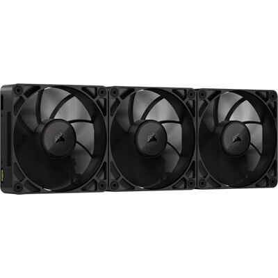 Corsair iCUE LINK RX120 MAX 120mm PWM Dicker Lüfters mit iCUE LINK System Hub – Hochstatischer Druck – Liquid Crystal Polymer – Magnetisches Kuppellager – Dreierpack – Schwarz Corsair iCUE LINK RX120 MAX 120mm PWM Dicker Lüfters mit iCUE LINK System Hub – Hochstatischer Druck – Liquid Crystal Polymer – Magnetisches Kuppellager – Dreierpack – Schwarz