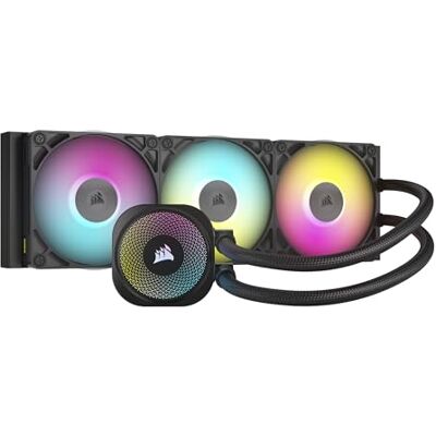 Corsair iCUE LINK TITAN 360 RX RGB Flüssig-CPU-Kühler – Schwarz Corsair iCUE LINK TITAN 360 RX RGB Flüssig-CPU-Kühler – Schwarz