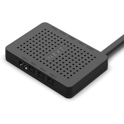 NZXT RGB & Fan Controller AC-CRFR0-B1-6 RGB-Beleuchtungskanäle 3 Lüfterkanäle Anpassung der Beleuchtung Schwarz NZXT RGB & Fan Controller AC-CRFR0-B1-6 RGB-Beleuchtungskanäle 3 Lüfterkanäle Anpassung der Beleuchtung Schwarz