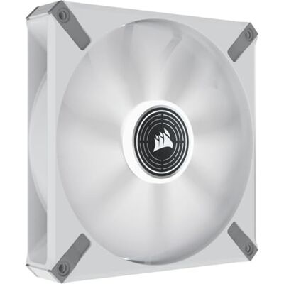 Corsair ML140 LED ELITE, 140mm PWM-Lüfter mit weißer Rahmen ( AirGuide-Technologie, Magnetschwebelager, Bis zu 1.600 U/min, acht helle LEDs, Geräuscharm, Hoher Luftstrom) Einzelpackung Weiß Corsair ML140 LED ELITE, 140mm PWM-Lüfter mit weißer Rahmen ( AirGuide-Technologie, Magnetschwebelager, Bis zu 1.600 U/min, acht helle LEDs, Geräuscharm, Hoher Luftstrom) Einzelpackung Weiß