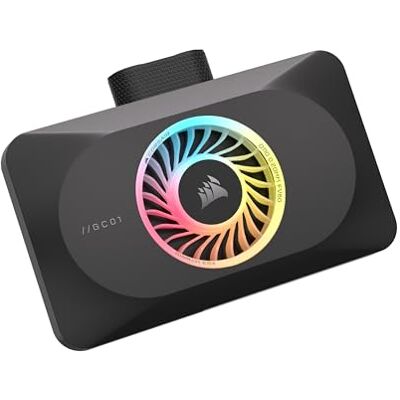 Corsair XG3 RGB HYBRIDER GPU-Wasserblock – Hybride Custom-Kühlung, Kompatibel mit 5080, 5070 Ti, & 5070-GPUs, 18 einzeln ansteuerbare RGB-LEDs, iCUE LINK, Integrierter Temperatursensor – Schwarz Corsair XG3 RGB HYBRIDER GPU-Wasserblock – Hybride Custom-Kühlung, Kompatibel mit 5080, 5070 Ti, & 5070-GPUs, 18 einzeln ansteuerbare RGB-LEDs, iCUE LINK, Integrierter Temperatursensor – Schwarz