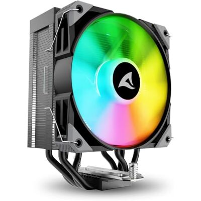 Sharkoon A40 Schwarz, RGB, CPU-Kühler Sharkoon A40 Schwarz, RGB, CPU-Kühler