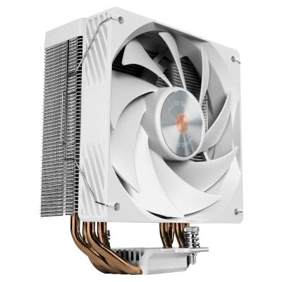 Mars Gaming MCPU-X4, CPU Kühler 230W TDP, 4x Heatpipes HCT Neue Generation, PWM Lüfter SI Extreme-Silence 120mm, Ausbalancierter Kupferkern, Universelle Kompatibilität Intel und AMD, Weiß Mars Gaming MCPU-X4, CPU Kühler 230W TDP, 4x Heatpipes HCT Neue Generation, PWM Lüfter SI Extreme-Silence 120mm, Ausbalancierter Kupferkern, Universelle Kompatibilität Intel und AMD, Weiß