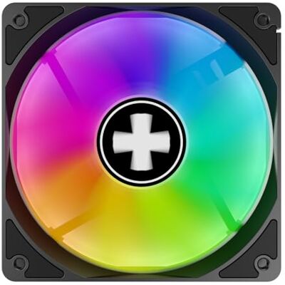 Xilence XPF120X.ARGB 120mm Gehäuselüfter, PWM gesteuert, ARGB-Beleuchtung, leise kühlend & effizient, vibrationsdämpfend, Hydro-Lager, hoher Luftdurchsatz, PC Lüfter für Gaming-Setups & Builds Xilence XPF120X.ARGB 120mm Gehäuselüfter, PWM gesteuert, ARGB-Beleuchtung, leise kühlend & effizient, vibrationsdämpfend, Hydro-Lager, hoher Luftdurchsatz, PC Lüfter für Gaming-Setups & Builds