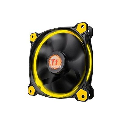 Thermaltake Riing 14 LED PC-Gehäuselüfter gelb Thermaltake Riing 14 LED PC-Gehäuselüfter gelb