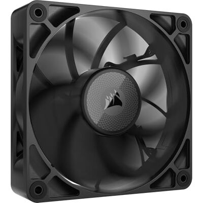 Corsair iCUE LINK RX120 MAX 120mm PWM Dicker Lüfter – Hochstatischer Druck – Liquid Crystal Polymer – Magnetisches Kuppellager – Einzelner Lüfter – Schwarz Corsair iCUE LINK RX120 MAX 120mm PWM Dicker Lüfter – Hochstatischer Druck – Liquid Crystal Polymer – Magnetisches Kuppellager – Einzelner Lüfter – Schwarz