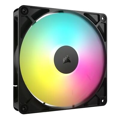 Corsair Ventola Per Pc Rs140 Argb 140 Mm 330-1700 Rpm Nero Corsair Ventola Per Pc Rs140 Argb 140 Mm 330-1700 Rpm Nero