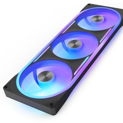 NZXT F420U Ultra 420mm single-frame Multi-Zone RGB Lüfter Schwarz 420mm single-frame Ultra-Einheit mit drei 140mm Lüftern und Multi-Zonen-RGB. Flüsterleise, premium, CAM-synced. NZXT F420U Ultra 420mm single-frame Multi-Zone RGB Lüfter Schwarz 420mm single-frame Ultra-Einheit mit drei 140mm Lüftern und Multi-Zonen-RGB. Flüsterleise, premium, CAM-synced.