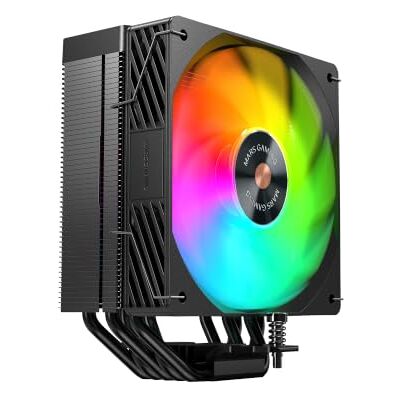 Mars Gaming MCPU-X5ARGB, CPU-Kühler 280W TDP, 5x HCT-Heatpipes der Neuen Generation, PWM-Lüfter SI Extreme-Silent ARGB 120mm, Hyperbalancierter Kupferkern, Universelle Kompatibilität, Schwarz Mars Gaming MCPU-X5ARGB, CPU-Kühler 280W TDP, 5x HCT-Heatpipes der Neuen Generation, PWM-Lüfter SI Extreme-Silent ARGB 120mm, Hyperbalancierter Kupferkern, Universelle Kompatibilität, Schwarz