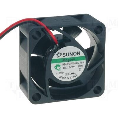 Sunon Lüfter 40x40x20mm MF40201VX-A99 DC 12V 8000 U/min 28dBA Vapolager 2 Litzen Sunon Lüfter 40x40x20mm MF40201VX-A99 DC 12V 8000 U/min 28dBA Vapolager 2 Litzen