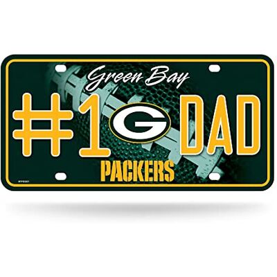 Rico Industries Uni – Erwachsene Metal Tag (#1 Fan) MTF-Metallanhänger (#1 Lüfter), Green Bay Packers, 12" x 6 Rico Industries Uni – Erwachsene Metal Tag (#1 Fan) MTF-Metallanhänger (#1 Lüfter), Green Bay Packers, 12" x 6
