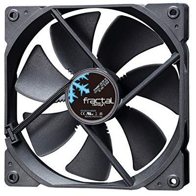 Fractal Design Dynamic X2 GP-14 Computer Fan Silent Fan High Airflow – 140x140x25 mm – 1000RPM – FDB-Bearings – Trip Wire Aerodynamically shaped struts – 12v Black Edition (Single) Fractal Design Dynamic X2 GP-14 Computer Fan Silent Fan High Airflow – 140x140x25 mm – 1000RPM – FDB-Bearings – Trip Wire Aerodynamically shaped struts – 12v Black Edition (Single)